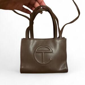 Telfar Brown Mini Bag